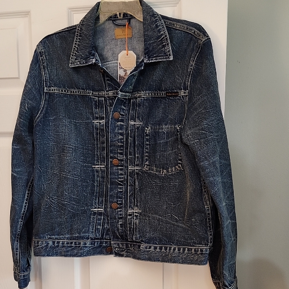 Nudie Jeans Blue Denim Jacket